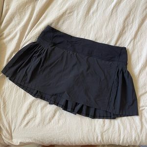 Lululemon black tennis skirt